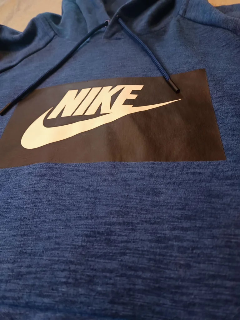 Nike pullover hoodie size M in very good condition, blue colorway – photo 2